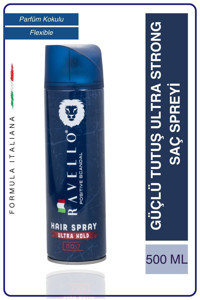 Ravello Sabitleyici Islak Görünümlü Provitaminli Ekstra Güçlü Saç Spreyi 500 ml