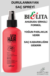Belita Satin Hair Şekillendirici Islak Görünümlü Keratinli Güçlü Saç Spreyi 190 ml