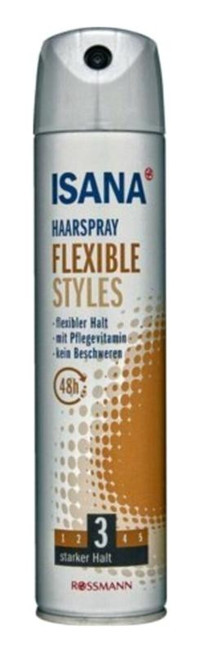 Isana Şekillendirici Islak Görünümlü Keratinli Güçlü Saç Spreyi 250 ml
