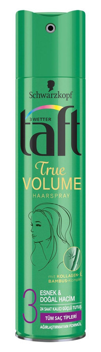 Schwarzkopf Taft True Sabitleyici Islak Görünümlü Provitaminli Ekstra Güçlü Saç Spreyi 250 ml