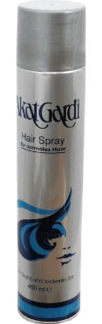 Akat Gardi Normal Saçlar İçin Şekillendirici Islak Görünümlü Keratinli Güçlü Saç Spreyi 450 ml