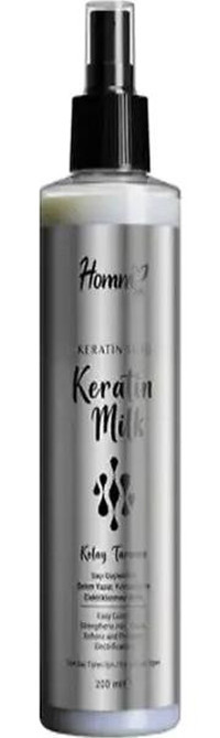 Homm Bitkisel Milk Şekillendirici Islak Görünümlü Keratinli Güçlü Saç Spreyi 200 ml