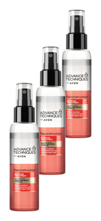 Avon Reconstruction Bi-Phase Threatment Onarıcı Islak Görünümlü Keratinli Güçlü Saç Spreyi 3x100 ml