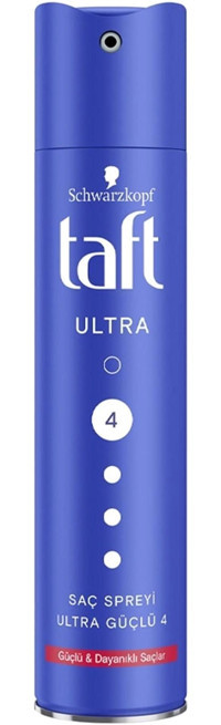 Schwarzkopf Taft Ultra Şekillendirici Islak Görünümlü Provitaminli Ekstra Güçlü Saç Spreyi 250 ml