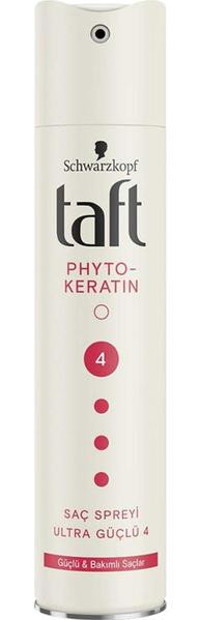 Schwarzkopf Taft Phyto Sabitleyici Islak Görünümlü Keratinli Ekstra Güçlü Saç Spreyi 250 ml