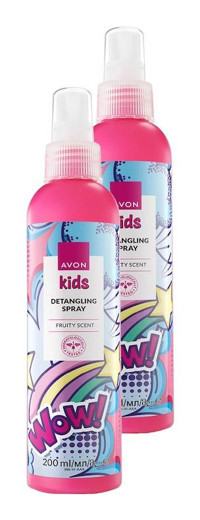 Avon Kids Wow Şekillendirici Islak Görünümlü Keratinli Güçlü Saç Spreyi 2x200 ml