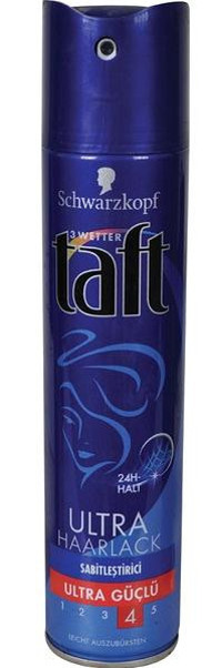 Schwarzkopf Taft Ultra Haarlack Sabitleyici Islak Görünümlü Provitaminli Ekstra Güçlü Saç Spreyi 250 ml