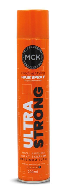 Mck Şekillendirici Islak Görünümlü Keratinli Güçlü Saç Spreyi 700 ml