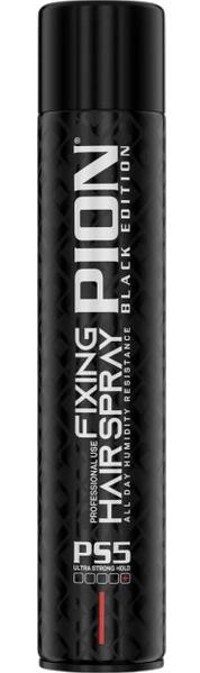 Pion Black Edition Sabitleyici Islak Görünümlü Provitaminli Ekstra Güçlü Saç Spreyi 400 ml