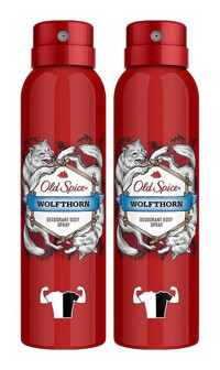 Old Spice Wolfhorn Pudrasız Ter Önleyici Sprey Erkek Deodorant 2x150 ml