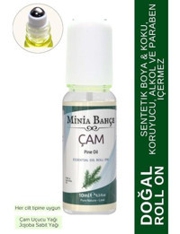 Minia Bahçe Çam Ağacı Yağı Pudrasız Ter Önleyici Organik Sprey Unisex Deodorant 10 ml