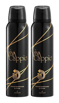 Viva Cappio Pudrasız Ter Önleyici Sprey Kadın Deodorant 2x150 ml
