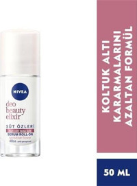 Nivea Beauty Elixir Sensitive Flower Pudrasız Ter Önleyici Antiperspirant Roll-On Kadın Deodorant 40 ml