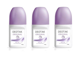 Deotak Original Pudrasız Ter Önleyici Roll-On Kadın Deodorant 3x35 ml