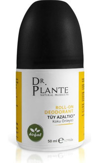 Dr.Plante Doğal Pudrasız Organik Roll-On Kadın Deodorant 50 ml