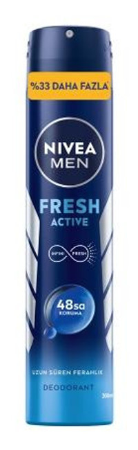 Nivea Pudrasız Ter Önleyici Sprey Erkek Deodorant 200 ml