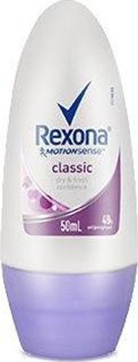 Rexona Classic Pudrasız Ter Önleyici Antiperspirant Roll-On Kadın Deodorant 50 ml
