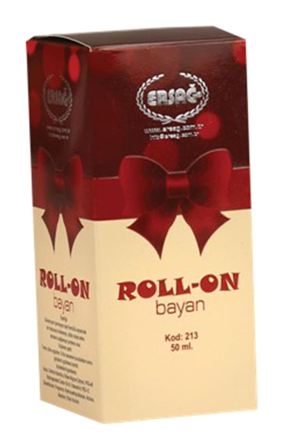 Ersağ No:213 Pudrasız Ter Önleyici Roll-On Kadın Deodorant 50 ml