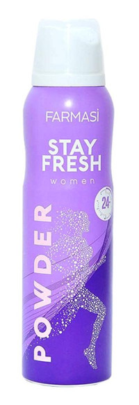 Farmasi Stay Fresh Powder Pudrasız Ter Önleyici Sprey Kadın Deodorant 150 ml