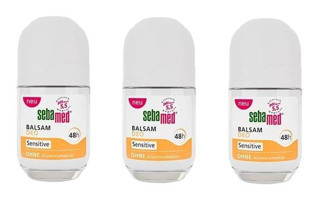 Sebamed Balsam Pudrasız Ter Önleyici Antiperspirant Roll-On Kadın Deodorant 3x50 ml