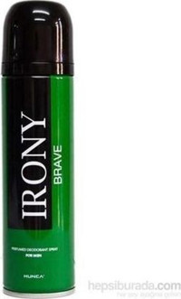 Huncalife Irony Brave Pudrasız Ter Önleyici Sprey Erkek Deodorant 150 ml