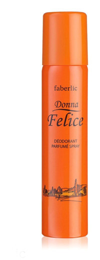 Faberlic Donna Felıce Pudrasız Sprey Kadın Deodorant 75 ml