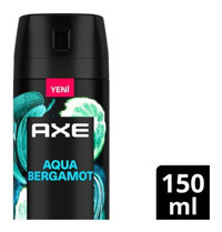 Axe Aqua Pudrasız Ter Önleyici Antiperspirant Sprey Erkek Deodorant 150 ml