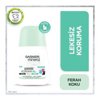 Garnier Mineral Black & White Pudralı Ter Önleyici Antiperspirant Roll-On Kadın Deodorant 50 ml