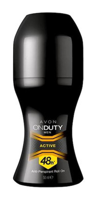 Avon On Duty Active Pudralı Ter Önleyici Antiperspirant Roll-On Erkek Deodorant 50 ml