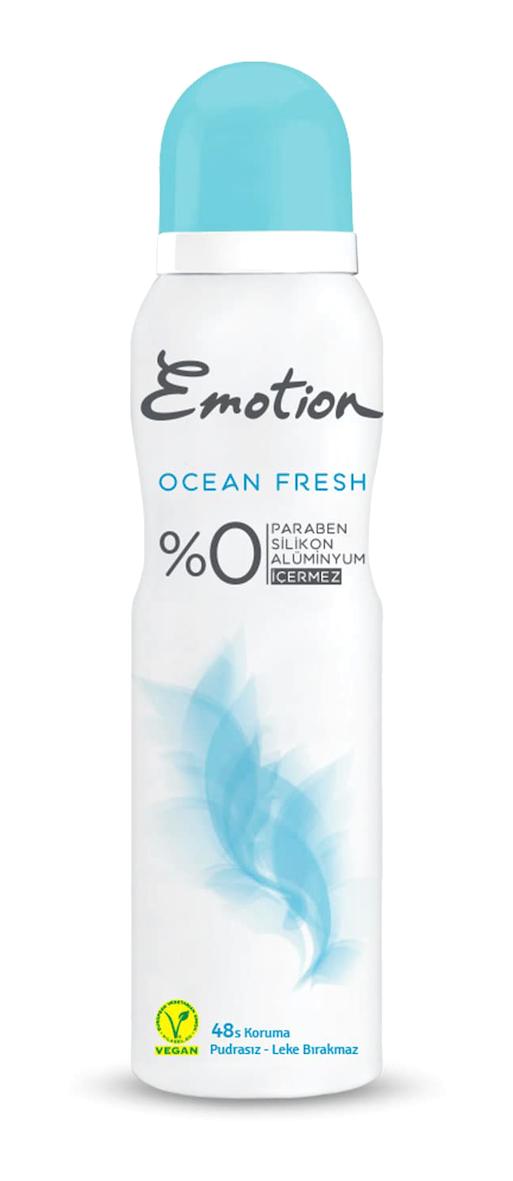Emotion Ocean Fresh Pudrasız Ter Önleyici Sprey Kadın Deodorant 200 ml