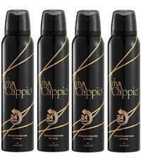 Viva Cappio Pudrasız Ter Önleyici Sprey Kadın Deodorant 4x150 ml