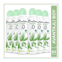 Emotion Natural Breeze Pudrasız Ter Önleyici Organik Sprey Kadın Deodorant 6x200 ml
