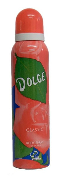 Dolce Classic Pudrasız Ter Önleyici Sprey Kadın Deodorant 4x125 ml