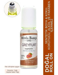Minia Bahçe Greyfurt Pudrasız Ter Önleyici Organik Roll-On Unisex Deodorant 10 ml