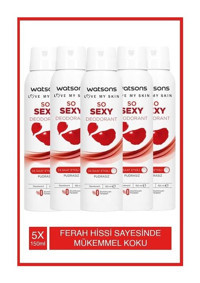 Watsons Sky Pudrasız Ter Önleyici Sprey Kadın Deodorant 5x150 ml