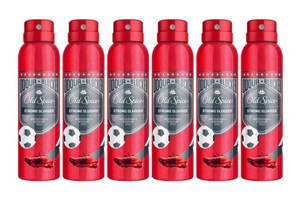 Old Spice Strong Slugger Pudrasız Ter Önleyici Antiperspirant Sprey Erkek Deodorant 6x150 ml