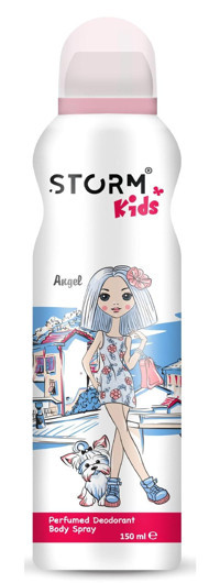 Storm Angel Pudrasız Ter Önleyici Sprey Kız Çocuk Deodorant 150 ml