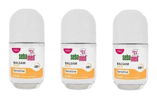Sebamed Sensitive Pudrasız Ter Önleyici Roll-On Kadın Deodorant 3x50 ml