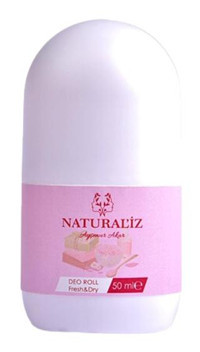Natural'iz Beauty Hanımeli Pudrasız Organik Roll-On Kadın Deodorant 50 ml
