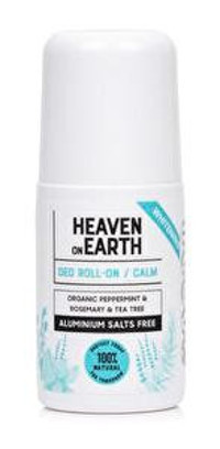 Heaven On Earth Beyazlatıcı Pudrasız Ter Önleyici Organik Antiperspirant Roll-On Unisex Deodorant 50 ml
