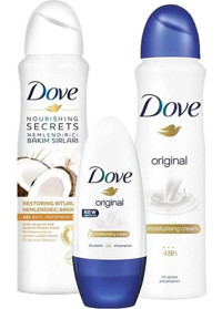 Dove Pudrasız Ter Önleyici Antiperspirant Roll-On Kadın Deodorant 150 ml