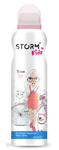 Storm Dream Pudrasız Antiperspirant Sprey Kız Çocuk Deodorant 150 ml