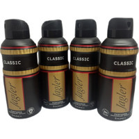 Jagler Classic Pudrasız Ter Önleyici Sprey Erkek Deodorant 4x150 ml