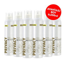 Privacy Gold Sensetion Pudrasız Sprey Kadın Deodorant 6x200 ml