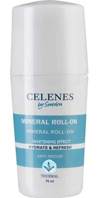 Celenes Thermal Mineral Pudrasız Ter Önleyici Roll-On Unisex Deodorant 75 ml