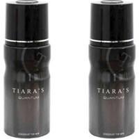 Tiaras Quantum Pudrasız Ter Önleyici Sprey Erkek Deodorant 2x150 ml