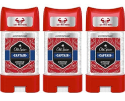 Old Spice Captain Clear Pudrasız Ter Önleyici Antiperspirant Jel-Stick Erkek Deodorant 3x70 ml