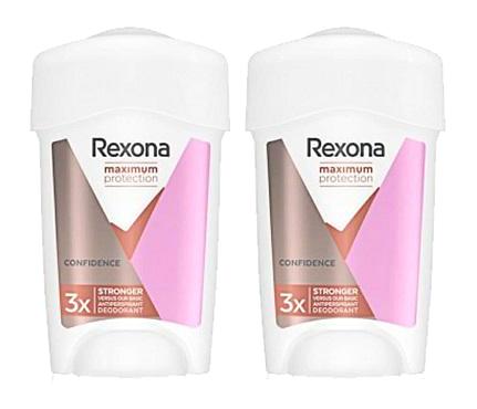 Rexona Maximum Protection Pudralı Ter Önleyici Antiperspirant Stick Kadın Deodorant 2x45 ml