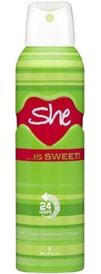 She Is Sweet Pudrasız Ter Önleyici Sprey Kadın Deodorant 6x150 ml