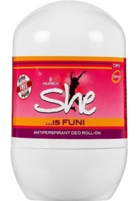 She Is Fun Pudrasız Roll-On Kadın Deodorant 40 ml
